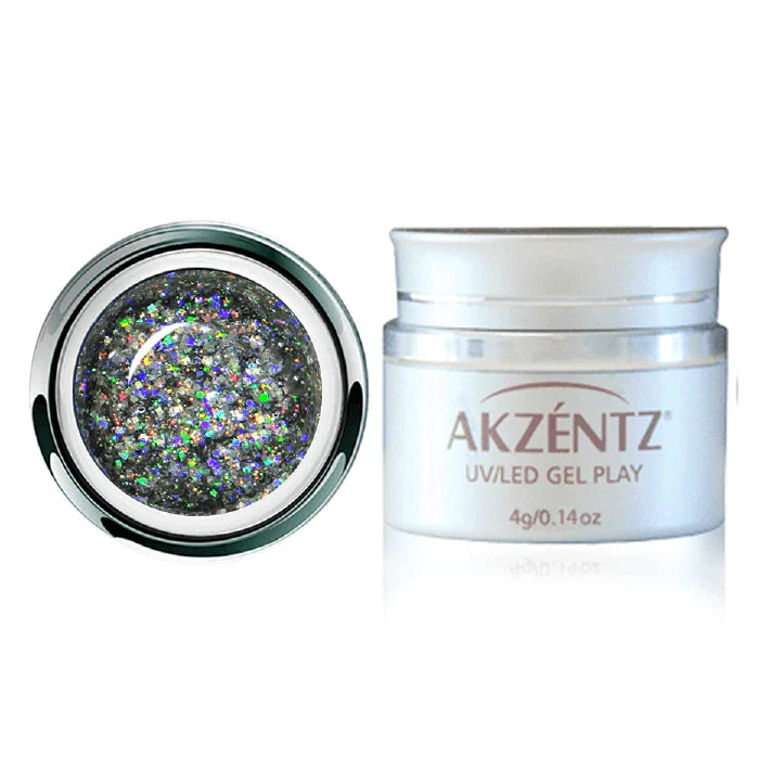UV/LED GEL PLAY - GLITTER GALAXY DAZZLE 4g/.14oz