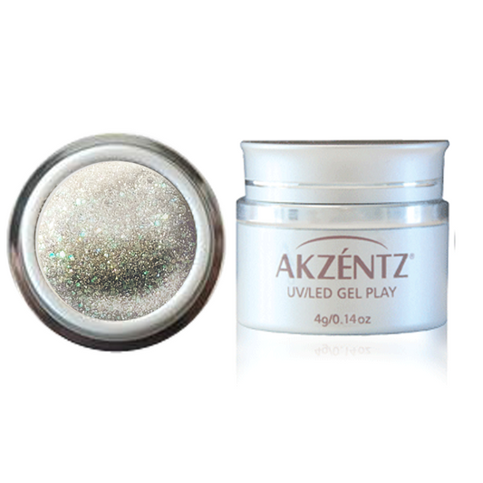 UV/LED GEL PLAY - GLITTER LUNAR 4g/.14oz