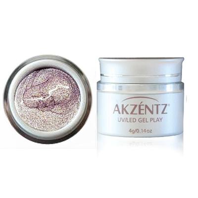 UV/LED GEL PLAY - GLITTER ICY VIOLET 4g/.14oz