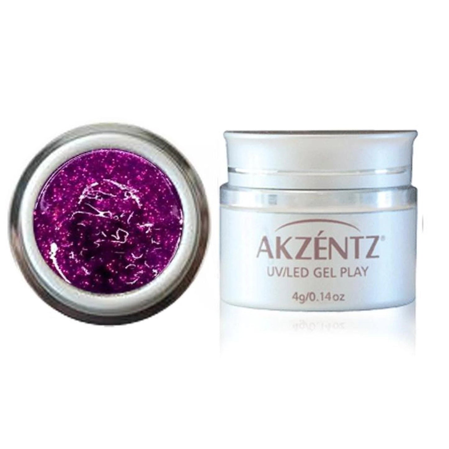 UV/LED GEL PLAY - GLITTER PURPLE 4g/.14oz